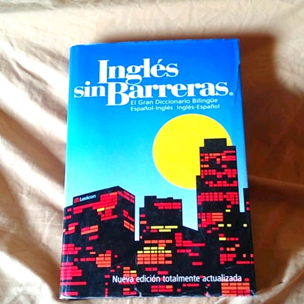 Ingles Sin Barreras Gran Diccionario dictionary Bilingue book learn English